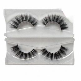 In de VS 50 PAIRS 3D Nertsenhaar Valse Eyeles Natuurlijke/Dikke Lg Eye Les Wi Make-Up Schoonheid Extensi Tools u6pU #