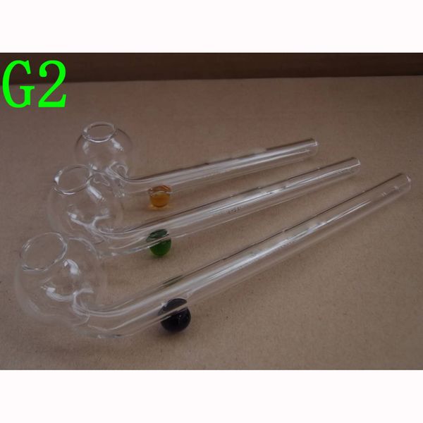 Aux États-Unis, de l'entrepôt américain en Amérique 12pcs Verre tuyaux fumeurs tubes en verre Slingshot Skull Glass Pips G2
