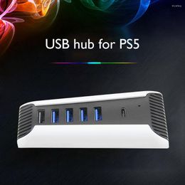 Hub d'extension de séparateur USB In1 pour adaptateur de Port haute vitesse d'extension PS5 USB3.0