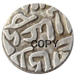 IN16 indien antique argent plaqué copie pièces de monnaie artisanat commémoratif métal meurt fabrication prix d'usine