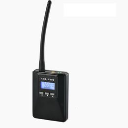 Inceiling Sers CZET200 CZERF PLL Stereo FM-zender 002W MONO MINI Radio-uitzendstation met 1000mAh-batterij voor MeetingTourismCampus 230801