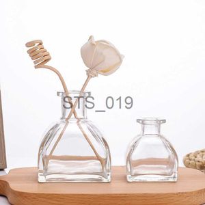 Encens 50 ml / 100 ml bouteille vide en verre de parfum peut utiliser du rotin pour purifier l'air bouteille d'aromathérapie d'huile essentielle pour le bureau de la chambre x0902