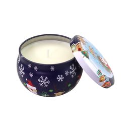 Wierook kerstplek etherische olie soja tin geur kaarsen kruis grens kokosnoot wax geur druppel levering gezondheid schoonheid deodor otbmq