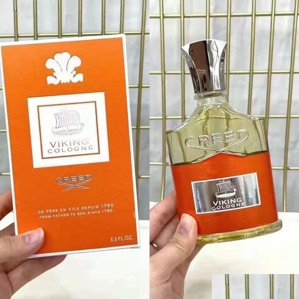 Encens Crede de haute qualité par série Anniversaire Parfum riche et durable Spray Classic Mens Cologne 100 ml Drop Delivery Hea Dhzxe