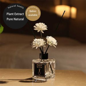 Encens ménage intérieur toilette déodorant aromathérapie bouteille rotin fleur séchée durable air frais aromathérapie ensemble x0902