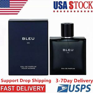 Incense Man Perfume Bleu Male 100ml Lasting Men Deodorant Fast Shipping Cologne for Men Spary