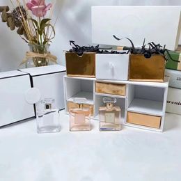 Encens Sweet Perfume set pour Lady Perfumes no.5 Fragrance eau tendre Mademoiselle chance 7.5ml 3pcs EDP Fragrance Nature Spray Design Bra