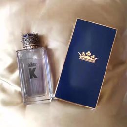 Wierook Topkwaliteit Designer Merk King Crown Parfum Spray Keulen K parfum 100ml Dames Man Charmante geur Eau De Toilette 3.3fl.oz F