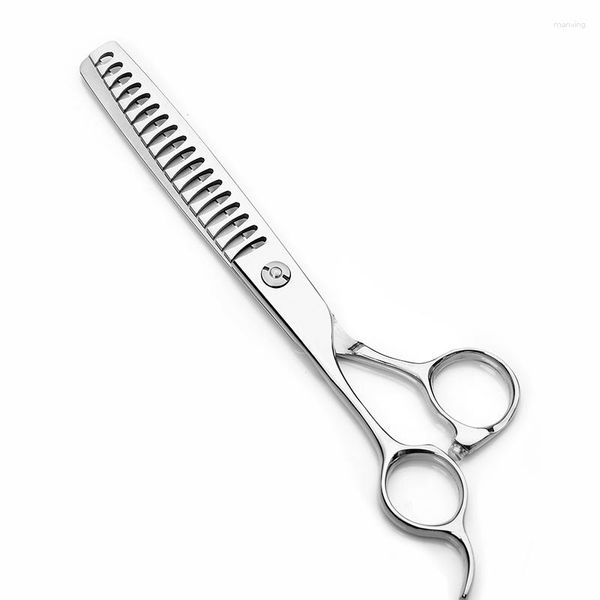 Pouce 1 pièces professionnel coupe de cheveux pour animaux de compagnie ciseaux amincissants animaux de compagnie ciseaux de toilettage 9cr13 outils de coiffeur de coiffeur en acier inoxydable