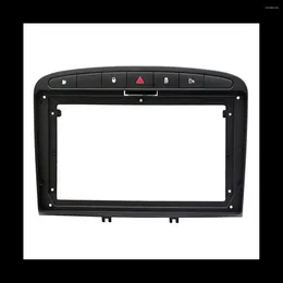 Inch 2Din Auto Fascia Voor 408 308 08-16 Stereo Dashboard Dash Mount Installatie DVD Frame Kit In-Dash