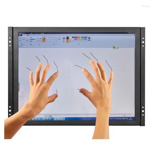 Inch capacitief resistieve touchscreen monitor industrieel open frame lcd display