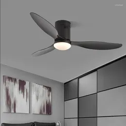 Inch Modern Fashion Decorative Sans ventilateur de plafond DC léger avec télécommande Abs blanc ABS Ventilor