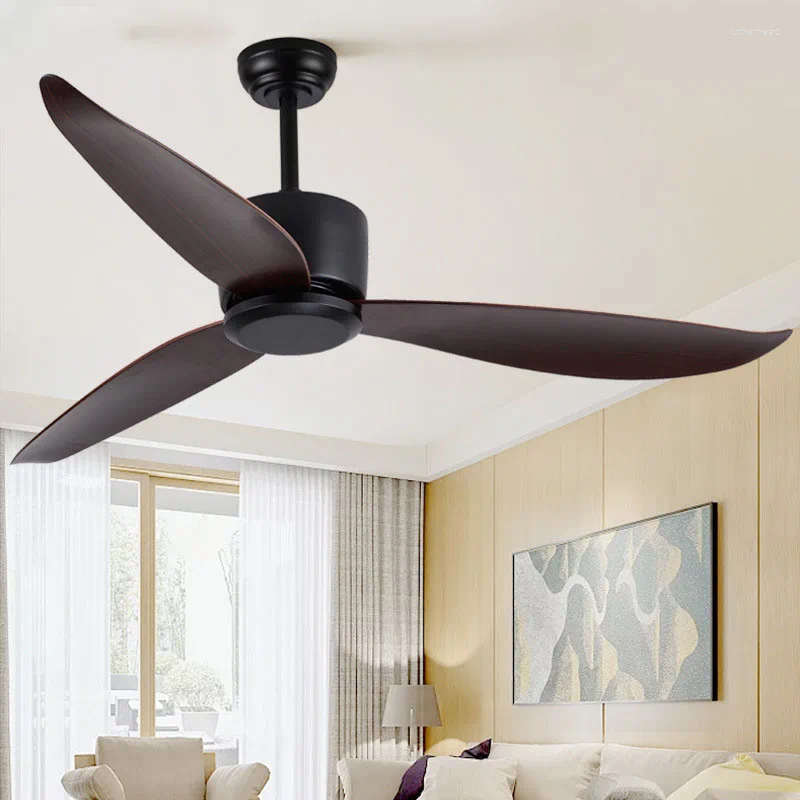 Inch Modern Led Ceiling Fan With Lights Simple Without Light DC Remote Control Home Ventilador De Techo