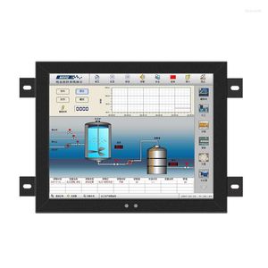 Inch Monitor Industrial Display VGA DVI USB LCD Single Point Touchscreen