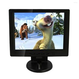 Monitor de pantalla táctil de pantalla LED de pulgadas o 12 pulgadas compatible con interfaz USB VGA DVI DC para cocina dormitorio Els