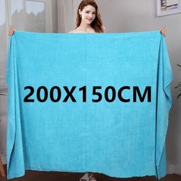 Augmentation de la serviette de bain de fitness microfibre deuperfine Super douceur la serviette de camping de voyage super absorbant.