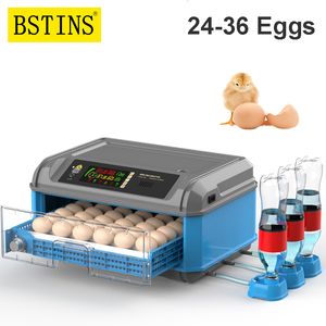 Incubateurs 36 Oeufs Incubateur Automatique pour Oeuf Incubation Couveuse Oiseau Poussin Poulet Accessoires Smart 220V110V Matériel Agricole 230706