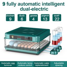 Incubators 915 eieren incubator voor Kip Gans Vogel Kwartel Automatische Incubatieapparatuur Broederij Gereedschap EUUSUK Plug 230920