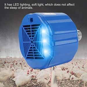 Incubateurs Chauffage de ferme 2ème génération lumière chaude pour animaux Poulet cochon lampe chauffante Bleu 100W200W300W 3speed controlLED 230706