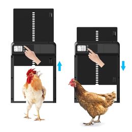 Incubateurs minuterie automatique poulailler porte moteur maison intelligente étanche animaux Cages accessoires de ferme en plein air 230920