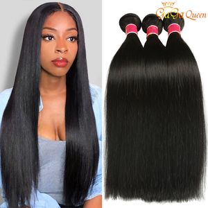 Indain Straight Hair Bundles Onverwerkte Rauw Maagdelijk Menselijk Haar voor Vrouwen