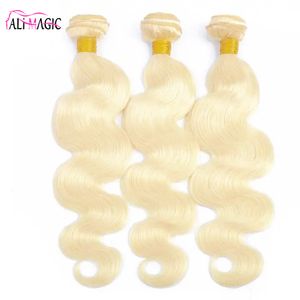 Indian Body Wave Hair #613 Blonde Hair Extensions 100 Natural Human Hair VIP Custom Made 22 