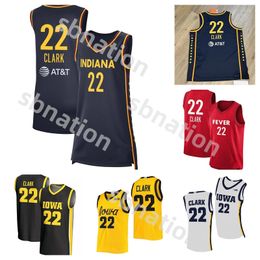 Indiana Fever Caitlin Clark NCAA Women's Final Four Iowa Hawkeyes Basketball Jersey 2024 Draft Explorer Edition Victory Jersey Men Jeugdkinderen