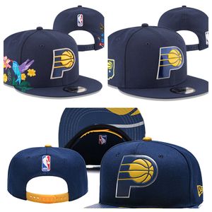 Indiana''Pacers''Ball Caps 2023-24 unisexe mode coton casquette de baseball chapeau snapback hommes femmes chapeau de soleil broderie printemps casquette d'été en gros