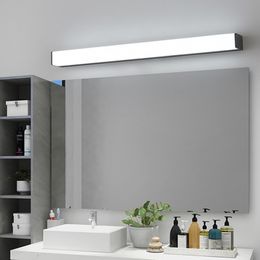 Binnendecor LED Wall Lamp Modern Simple Style Badkamer Slaapkamer Deksellampen Lange Strips Landheid Mirror Lights AC85-265V