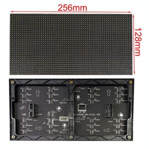 Indoor Full-Color LED Display Panel 256x128mm Size Hub75 Interface Stage Achtergrond Scherm Unit Board