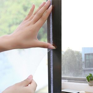Insectes insectes Mosquito Mosquito Window Curtain Mosquito Netting Door Anti Mosquito Net For Window Home avec ruban adhésif