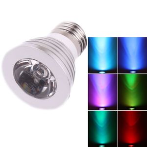Binnen LED Spotlight LED-verlichting Lampen E27 3W 85V-265V 16-kleuren afstandsbediening LED LED Spotlight Indoor Spotlights