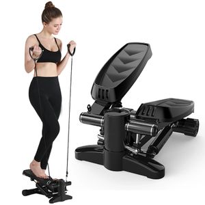 Indoor Mini Treadmill Steppers Pedaal Huishouden Stille Trap Climbers Home Fitness Equipment for Lose gewicht been Slimming 240416