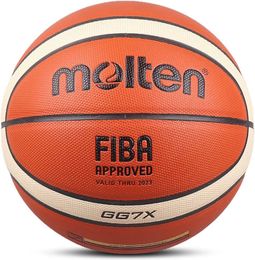 Indoor Outdoor Basketbal FIBA Goedgekeurd Maat 7 PU Leer Match Training Heren Dames Basketbal baloncesto 240124