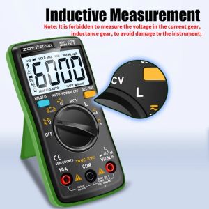 Inductance Multimètre Practical Multimètre Temps Resistance Capacitance Memarme pour les professionnels des amateurs d'électronique