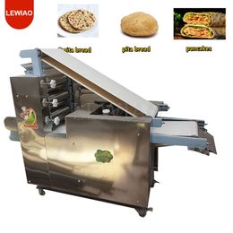 Industriële automatische deegsnijder en rondere pizzadeegrolsnijmachine Broodbakmachine