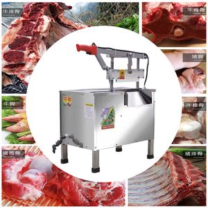 Table commerciale industrielle électrique poisson porc vache boeuf viande congelée Steak os scie à ruban Machine de découpe