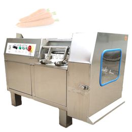 Industriële kubussnijmachine Groenten- en fruitblokjesmachine Automatische elektrische vleessnijmachine
