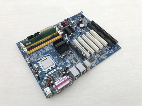 Placa de equipo de placa base industrial BC915GV R1.0 1 PCIe 2 ISA 5 PCI LGA775 SOCKET