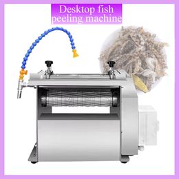 Industriële Vishuid Verwijderen Machine Basa Filet Tilapia Peeling Machine Meerval Inktvis Dunschiller