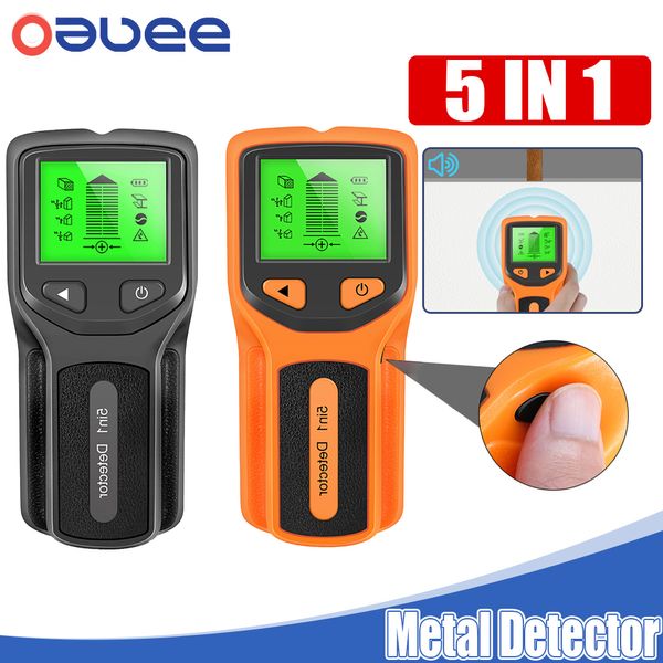 Détecteurs de métaux industriels 5 en 1 Détecteur de profondeur Handheld Mur à la main Pinpointer Stud Scanner Scanner Capteur pour les demandeurs de détection de fil 230422