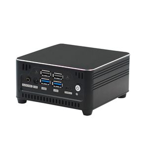 Mini pc industriel intel 8th ordinateur 4g wifi windows 11 de jeu intégré robuste pour l'éducation à la maison et au bureau