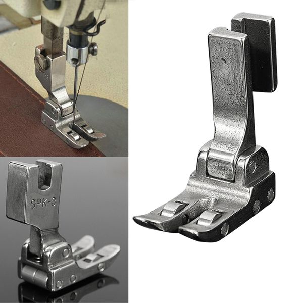 Rouleau de couture industrielle Rouleau Pressher Foot SPK-3 avec roulement Tissue en cuir en cuir en cuir en cuir en acier Mazi888