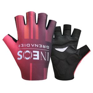 INEOS Grenadier Half Finger Cycling Gants2024 Gel Padming Dosting Technical Road Bike Gants for Men Womeguantes Ciclismo 240402