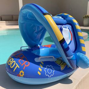 Baby bébé flotteur de natation du cercle de natation de piscine gonflable