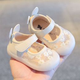 Enfant bébé fille pour tout-petits sandales d'été nouveau mignon fleur mignon princesse douce inférieur antidérapant premier promenade chaussures l2405