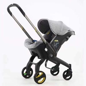 Baby-autozitje om kinderwagen in seconden voor pasgeboren trolley buggy veiligheidswagen draagbaar reissysteem L230625