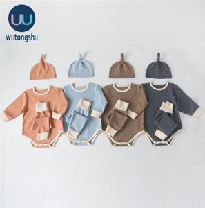 Vêtements pour nourrissons pour bébés filles vêtements ensemble Nouvel automne pour nouveau-né pour bébé garçon Bompers Pant