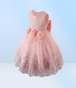 Robes pour bébés filles en dentelle robe de princesse bébé 1ère année robe d'anniversaire robe de fête de baptême vêtements pour nouveau-nés 6 12 24 mois T9923652