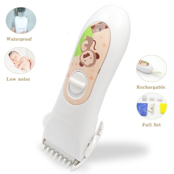 Tondeuse à cheveux pour bébé Tondeuse à cheveux électrique pour bébé Manscaped Ball Trimmer Tondeuse à cheveux étanche Tondeuse pour enfants Coupe-cheveux à faible bruit 230504